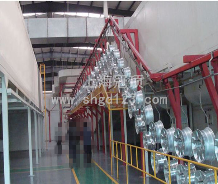 輪轂涂裝流水線生產廠家上海